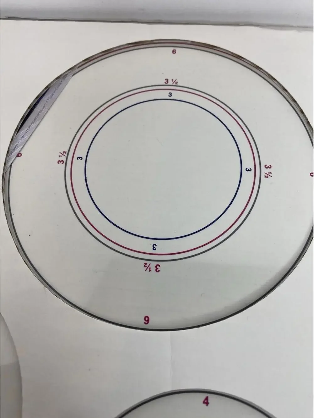 NEW Creative Memories Custom Cutting System 4 Oval & Circles Patterns Templates